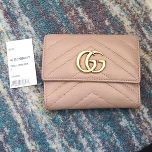 Authentic Gucci GG marmont wallet